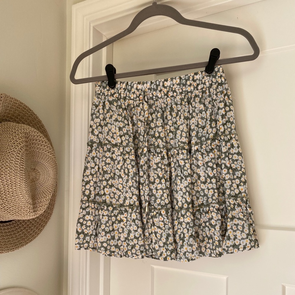 🚫SOLD Floral Skirt